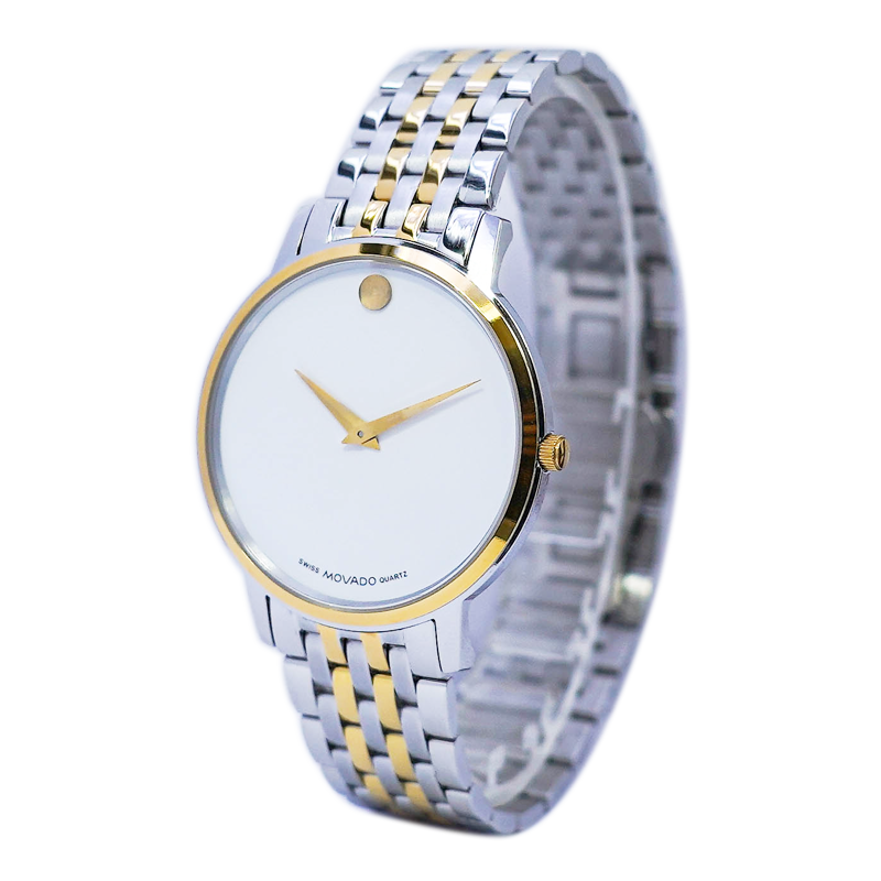 Đồng Hồ Nam Dây Thép Movado Sapphire Bảo Hành 12 Tháng