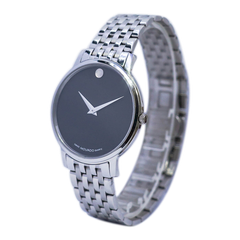 Đồng Hồ Nam Dây Thép Movado Sapphire Bảo Hành 12 Tháng