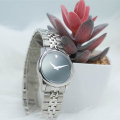 Đồng Hồ Nữ Movado Dây Thép 2 Kim MVD-6024L Sapphire F1