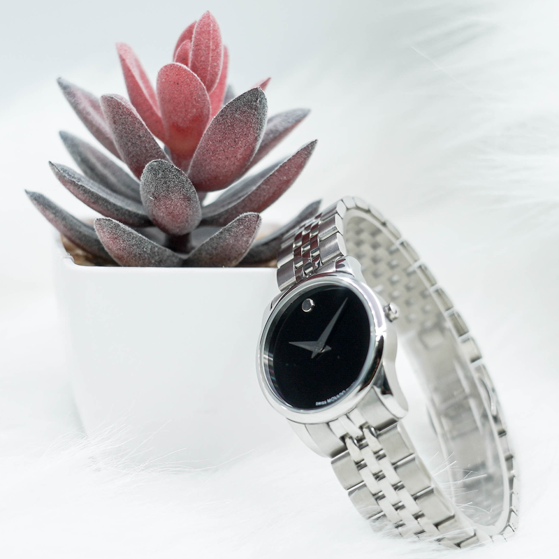 Đồng Hồ Nữ Movado Dây Thép 2 Kim MVD-6024L Sapphire F1