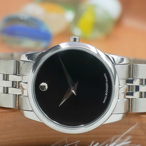 Đồng Hồ Nữ Movado Dây Thép 2 Kim MVD-6024L Sapphire F1