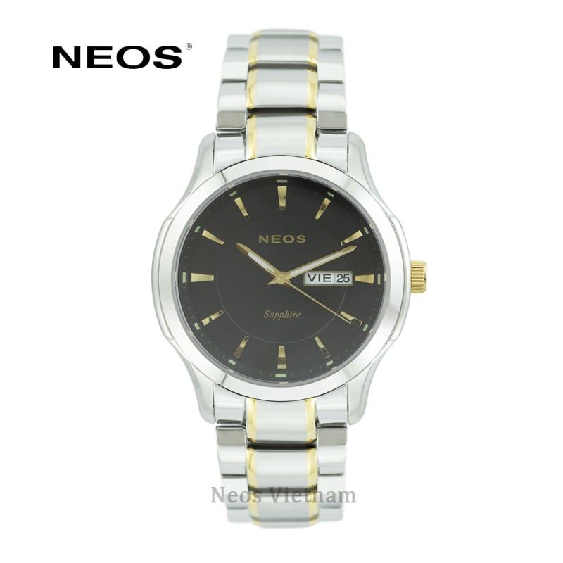 Đồng Hồ Thời Trang Nam Dây Thép Neos N-30724M Sapphire Bảo Hành Chính Hãng 5 Năm