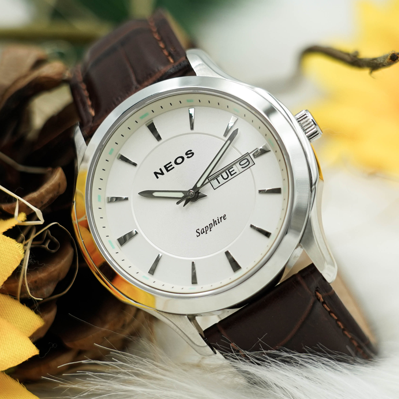 Đồng Hồ Nam Dây Da Neos N-30724M Bảo Hành Chính Hãng 5 Năm