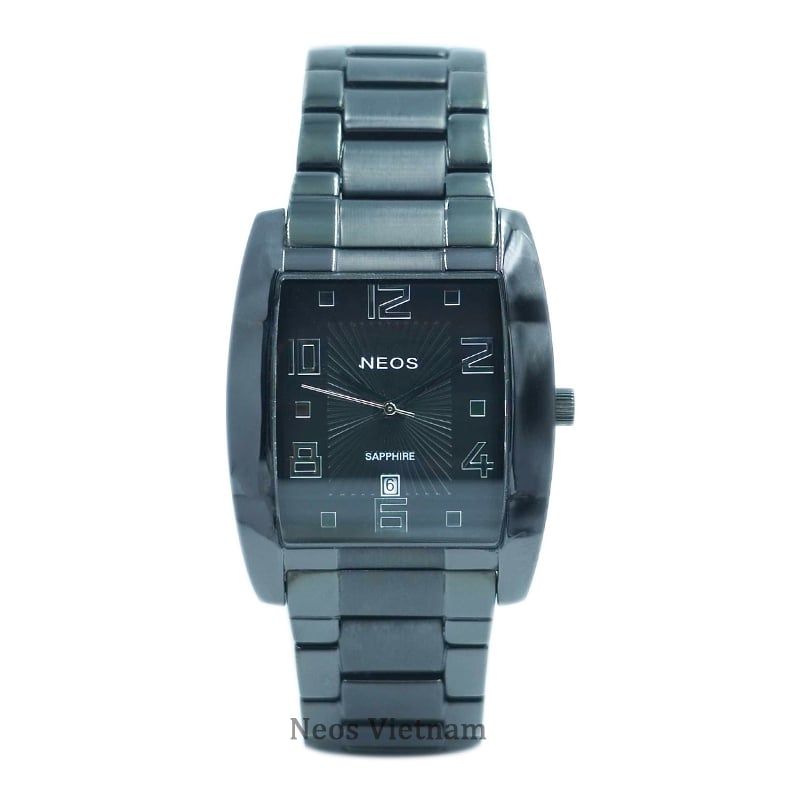 Đồng Hồ Chính Hãng Nam Neos N-30733M Sapphire Dây Thép Bạc