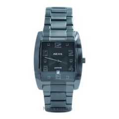 Đồng Hồ Chính Hãng Nam Neos N-30733M Sapphire Dây Thép Bạc