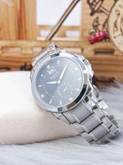 Đồng Hồ Neos N-30830M Nam Dây Thép Bạc Phối Vàng