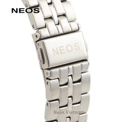 Đồng Hồ Nam Chính Hãng Neos N-30854M Sapphire Dây Thép Bạc