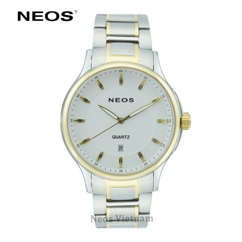 Đồng Hồ Nam Đẹp Neos N-30864M Dây Thép Bạc