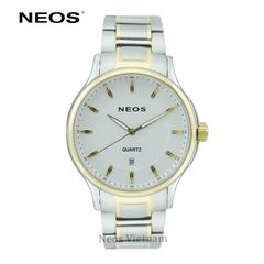 Đồng Hồ Nam Đẹp Neos N-30864M Dây Thép Bạc