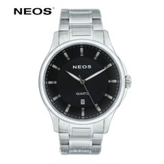 Đồng Hồ Nam Đẹp Neos N-30864M Dây Thép Bạc