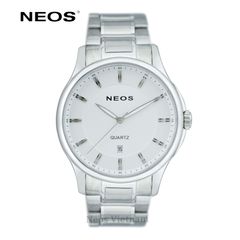 Đồng Hồ Nam Đẹp Neos N-30864M Dây Thép Bạc