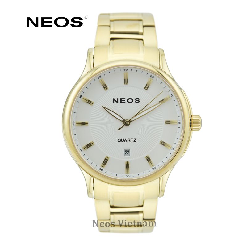 Đồng Hồ Nam Đẹp Neos N-30864M Dây Thép Bạc