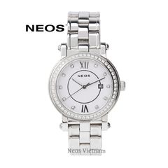 Đồng Hồ Nữ Dây Thép Neos N-30882L Sapphire Bảo Hành Chính Hãng 5 Năm