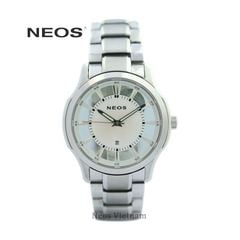 Đồng Hồ Nam Đẹp Neos N-30883M Dây Thép Vàng