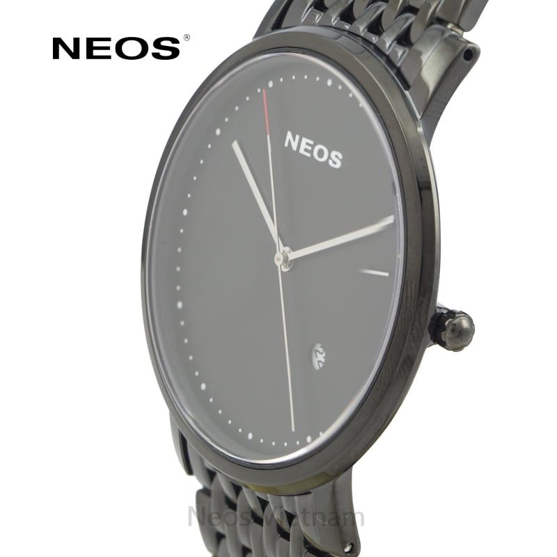 Đồng Hồ Đeo Tay Nam Neos N-30888G Sapphire Dây Thép