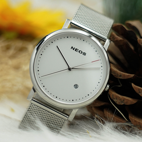 Đồng Hồ Nam Dây Lưới Neos N-30888G Sapphire Bảo Hành Chính Hãng 5 Năm