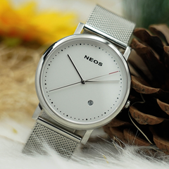 Đồng Hồ Nam Dây Lưới Neos N-30888G Sapphire Bảo Hành Chính Hãng 5 Năm