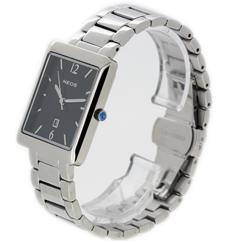 Đồng Hồ Mặt Vuông Nữ Dây Thép Neos N-30897L Sapphire Bảo Hành Chính Hãng 5 Năm