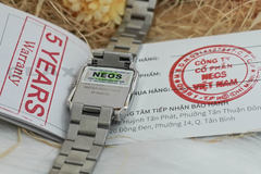Đồng Hồ Nữ Mặt Vuông Neos N-30915L Bảo Hành Chính Hãng 5 Năm