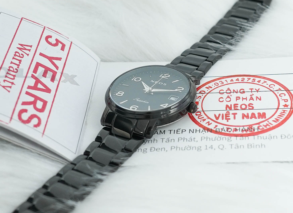 Đồng Hồ Đeo Tay Nữ Neos N-30943L Sapphire Bảo Hành Chính Hãng 5 Năm