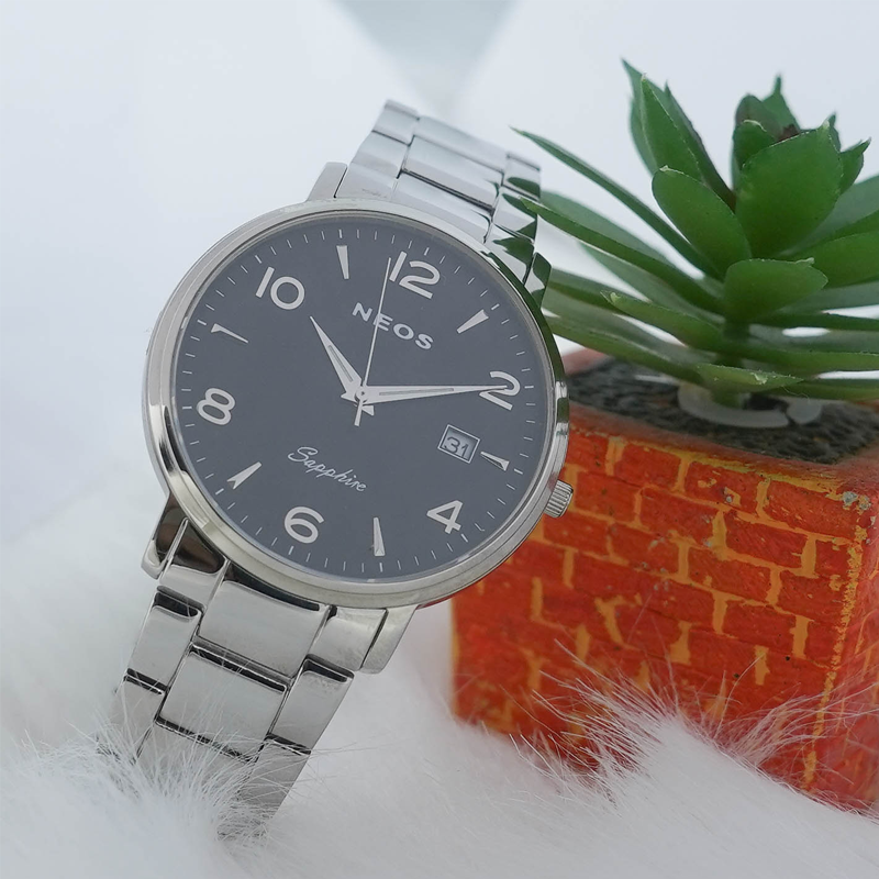 Đồng Hồ Nam Dây Thép Neos N-30943M Sapphire Bảo Hành Chính Hãng 5 Năm
