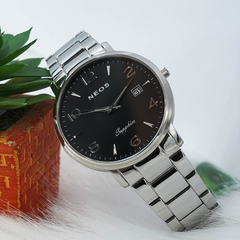 Đồng Hồ Nam Dây Thép Neos N-30943M Sapphire Bảo Hành Chính Hãng 5 Năm