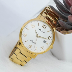 Đồng Hồ Nam Dây Thép Neos N-30943M Sapphire Bảo Hành Chính Hãng 5 Năm