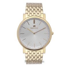 Đồng Hồ Neos N-40577M Nam Dây Thép Bạc Chính Hãng