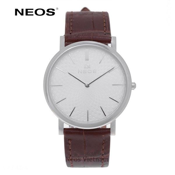 Đồng Hồ Dây Da Nam Chính Hãng Neos N-40577M Sapphire