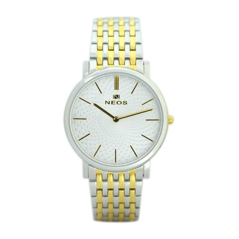 Đồng Hồ Neos N-40577M Nam Dây Thép Bạc Chính Hãng