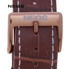 Đồng Hồ 6 Kim Nam Dây Da Neos N-40653M Sapphire Chính Hãng