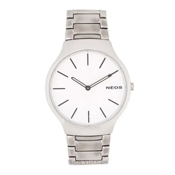 Đồng Hồ Nam Chính Hãng Neos N-40655M Dây Thép Bạc
