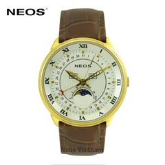 Đồng Hồ Moon Plase Neos N-40668M Nam Sapphire Dây Da