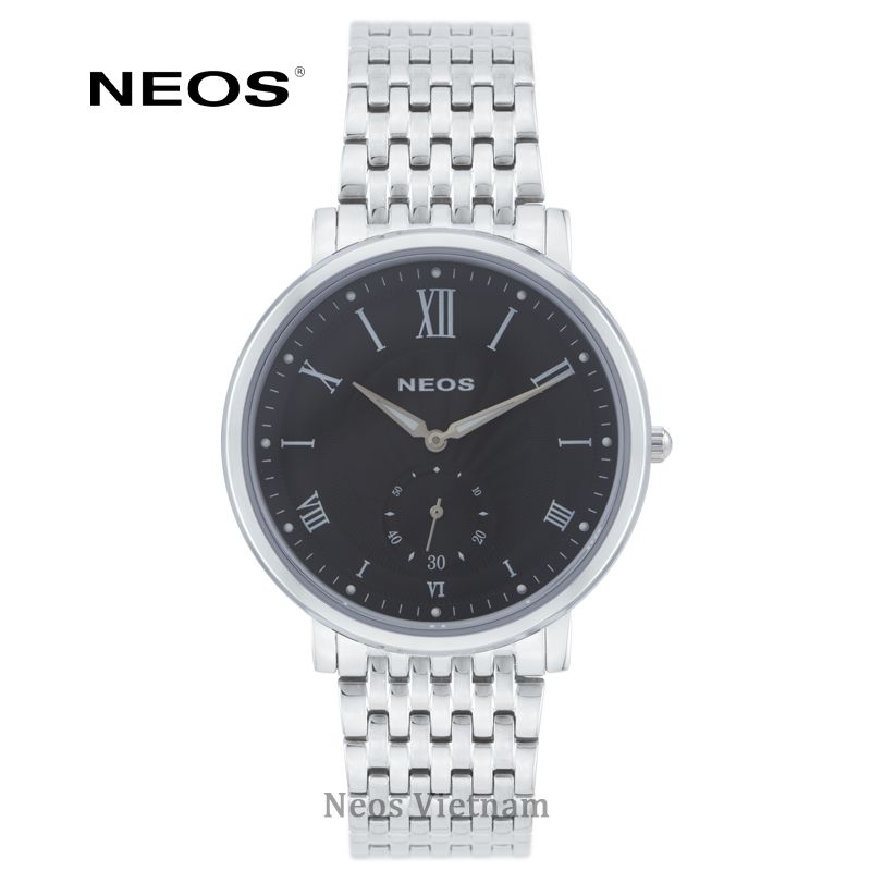 Đồng Hồ Nam giá rẻ Neos N-40675G Dây Thép Vàng