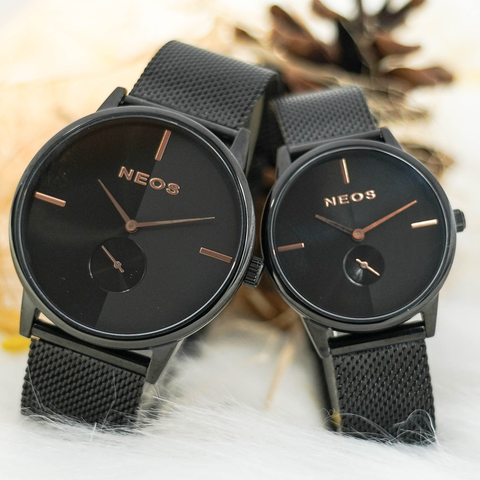 Đồng Hồ Đôi Dây Lưới Neos N-40679 Sapphire Bảo Hành Chính Hãng