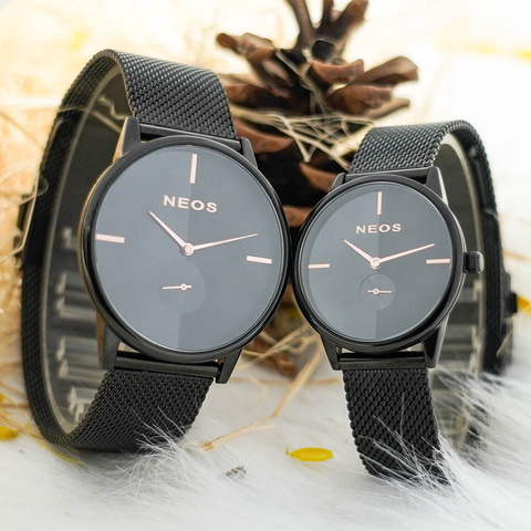 Đồng Hồ Đôi Dây Lưới Neos N-40679 Sapphire Bảo Hành Chính Hãng