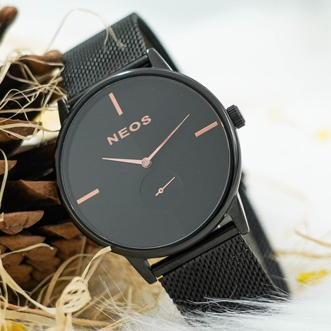 Đồng Hồ Nam Dây Lưới Neos N-40679M Sapphire Bảo Hành Chính Hãng 5 Năm