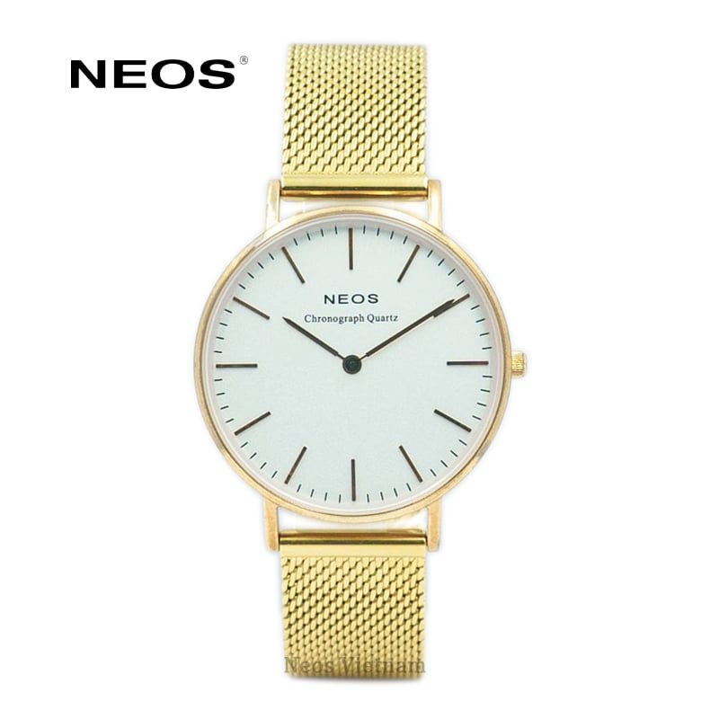 Đồng Hồ Nữ Dây Lưới Neos N-40687N Sapphire Bảo Hành Chính Hãng 5 Năm