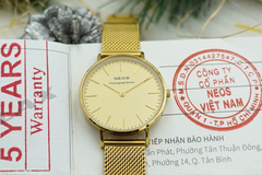 Đồng Hồ Nữ Dây Lưới Neos N-40687N Sapphire Bảo Hành Chính Hãng 5 Năm