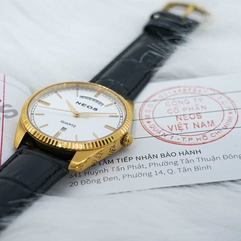 Đồng Hồ Nam Dây Da Neos N-40703M Sapphire Bảo Hành Chính Hãng 5 Năm