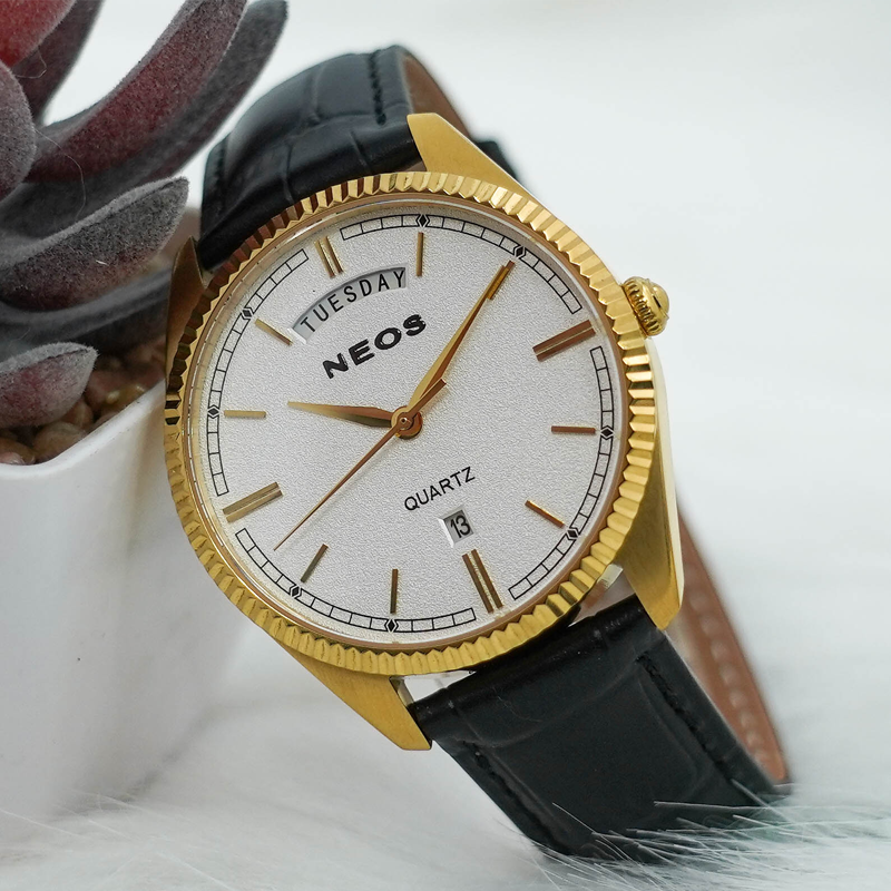 Đồng Hồ Nam Dây Da Neos N-40703M Sapphire Bảo Hành Chính Hãng 5 Năm