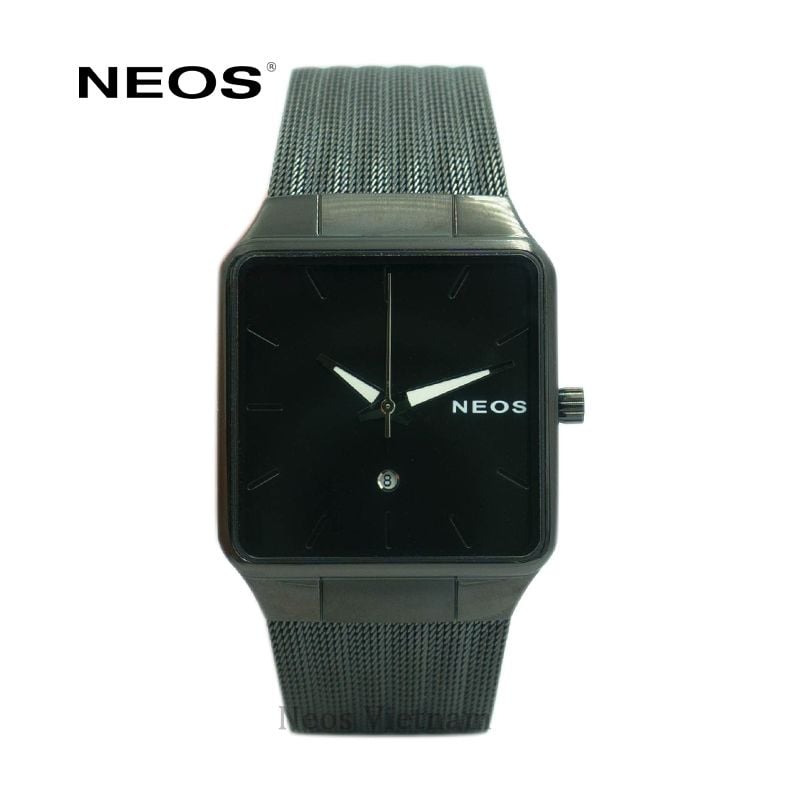 Đồng Hồ Nam Chính Hãng Neos N-40704M Sapphire Dây Lưới