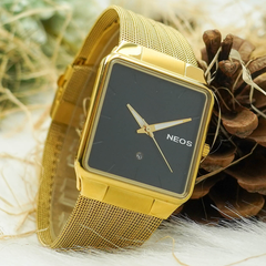 Đồng Hồ Nam Chính Hãng Neos N-40704M Sapphire Dây Lưới