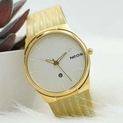 Đồng Hồ Nam Dây Lưới Neos N-40713M Sapphire Bảo Hành Chính Hãng 5 Năm