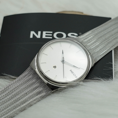 Đồng Hồ Nam Dây Lưới Neos N-40713M Sapphire Bảo Hành Chính Hãng 5 Năm