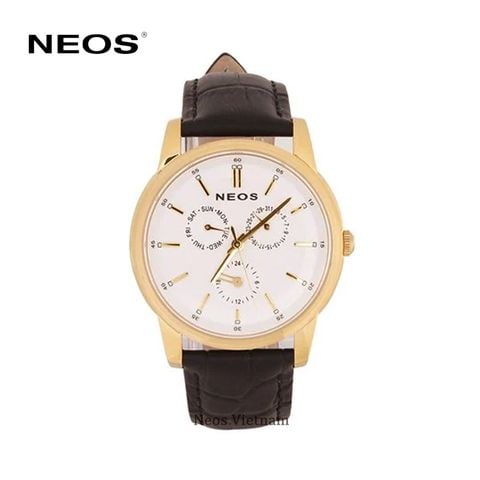 Đồng Hồ Nam Dây Da Neos N-40716M Sapphire Chính Hãng