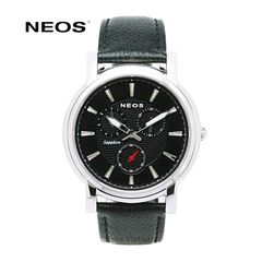 Đồng Hồ Dây Da Nam Neos N-40722M Sapphire 5 Kim