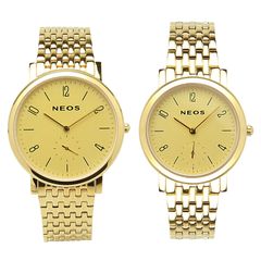 Đồng Hồ Đôi Dây Thép Neos N-40728 Sapphire Bảo Hành Chính Hãng 5 Năm