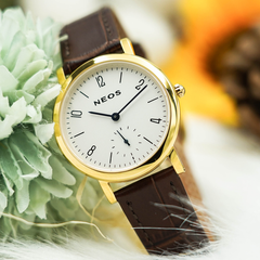 Đồng Hồ Đôi Dây Da Neos N-40728 Sapphire Bảo Hành Chính Hãng 5 Năm