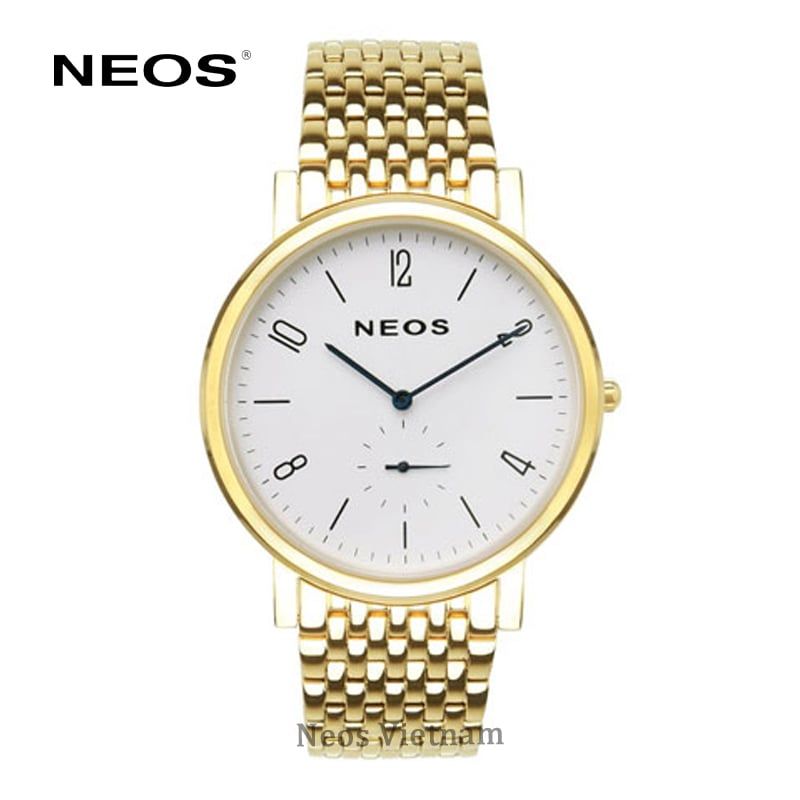 Đồng Hồ Đôi Dây Thép Neos N-40728 Sapphire Bảo Hành Chính Hãng 5 Năm